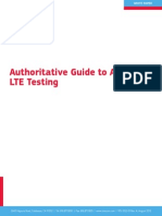 Authoritative Guide to Advanced LTETesting