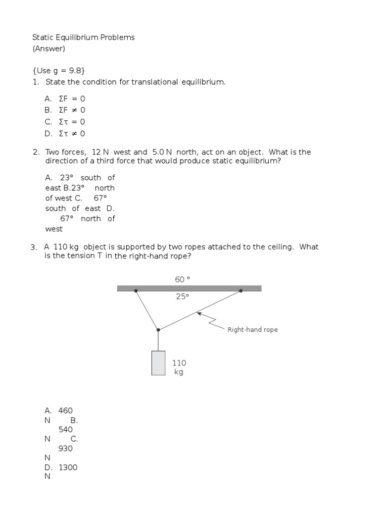 Static torque equation image