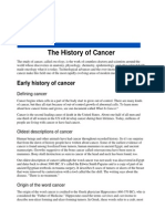 History of Cancer