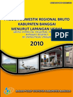 PDRB Kabupaten Banggai 2010