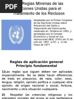 Las Reglas Mínimas de Las Naciones Unidas Para El Tratamiento de Los Reclusos [Exposision]