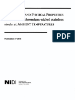 2978 - Austenitic Chromium_Nickel Stainless Steels at Ambient Temperatures Mechanical and Physical Properties 2978