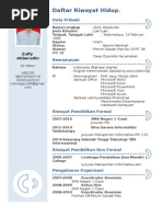 Download Contoh Daftar Riwayat Hidup Modern by Lhevegacy SN253079351 doc pdf