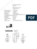 Airtac Single Solenoid Datasheet PDF