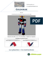 Grendizer Paper Craft