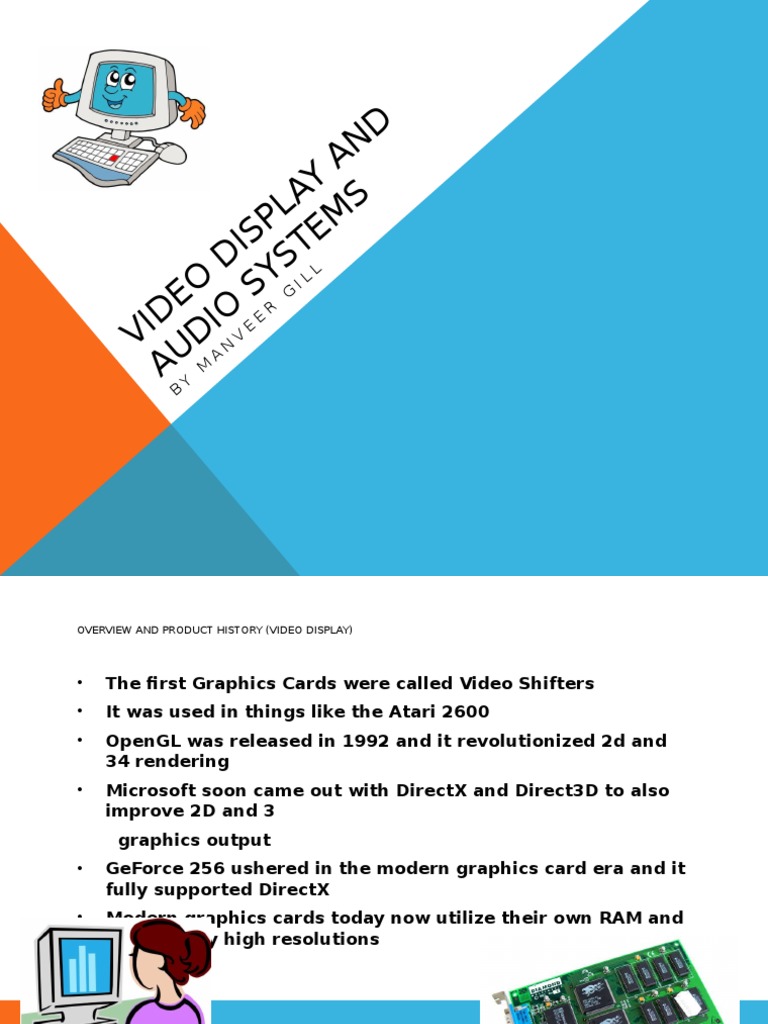 Video Display and Audio Systems Overview | PDF | Microcomputers ...