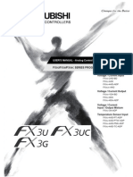 FX /FX /FX Series Programmable Controllers: USER'S MANUAL - Analog Control Edition