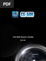 cg-500 Quick-Guide