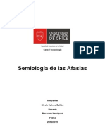 Semiologia Afasia