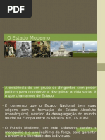 O Estado Moderno.ppt