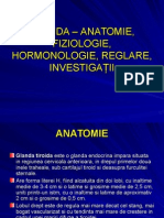 Tiroida – Anatomie, Fiziologie, Hormonologie,