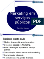 Aula - Marketing No Serviço Público