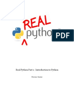 Real Python Part 1
