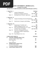 Magadh University Syllabus