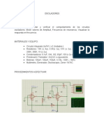 Laboratorio de Osciladores