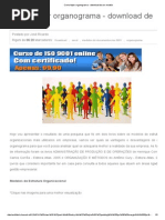 Como Fazer Organograma - Download de Um Modelo