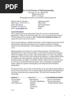 Soc 161 261 SocialScienceofEntrepreneurship Thornton 3