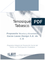 Diagnóstico y Productivos Leit, Tenosique Tabasco 2014