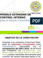 Capacitación Meci 2014 Uts