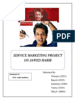 Service Marketing Project On Jawed Habib