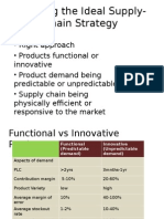 Devising The Ideal Supply - Chain Strategy