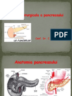Patologia Chirurgicala a Pancreasului