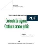 Contractul de Asigurare