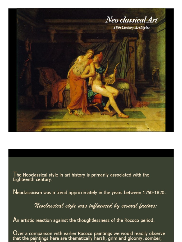 Neoclassical Art pdf