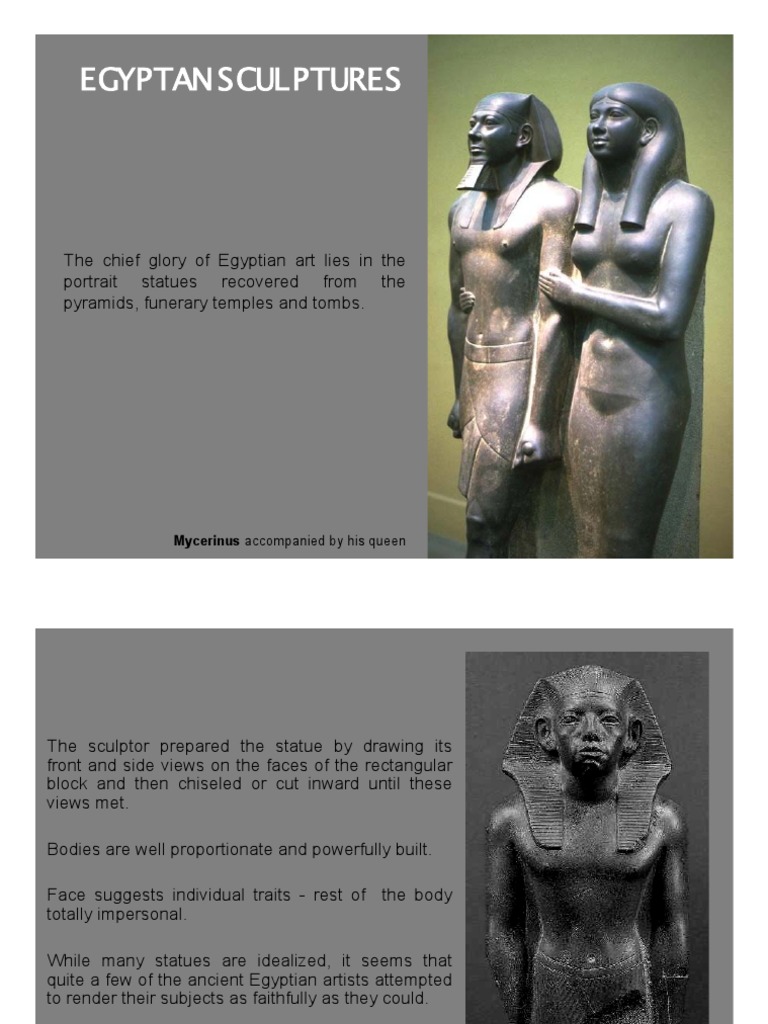Egyptian Sculpture | PDF | Sculpture | Ancient Egypt