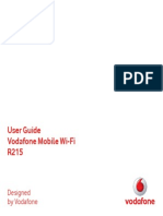 R215 Mobile Wi-Fi User Guide