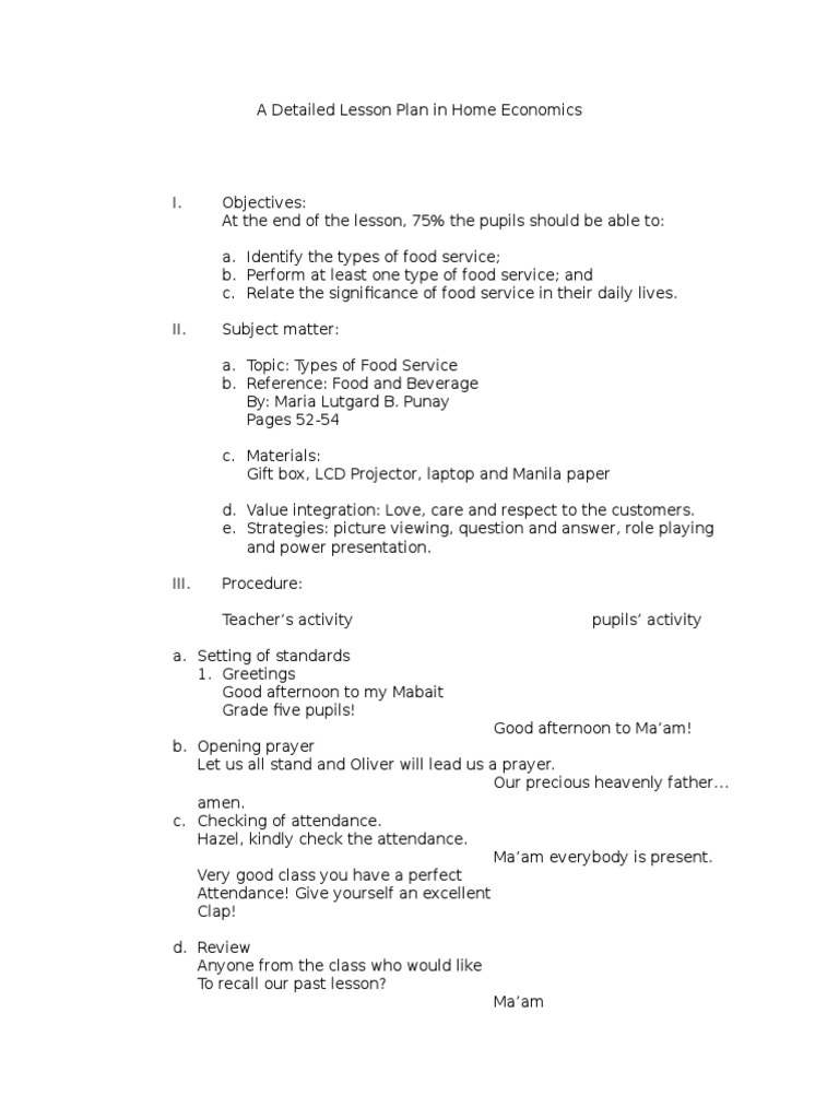 a-detailed-lesson-plan-in-home-economics-lesson-plan-cognition