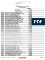 Listagem Geral Todos Os Candidatos - Ordem de Classificacao - Segunda Opcao PDF