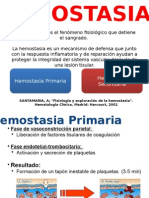 Hemostasia Primaria y Secundaria