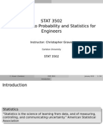 STAT 3502 Class 1 Notes