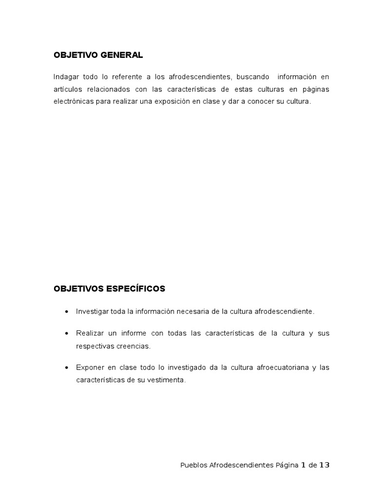 Cultura Afroecuatoriana Ecuador Politica General