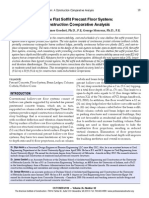 Shallow Flat Soffit Precast Floor System a Construction Compartive Analysis