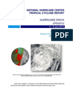 Hurricane Erick: National Hurricane Center Tropical Cyclone Report