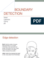 Edge and Boundary Detection