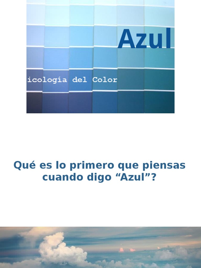 Psicología del color: Azul y Blanco | Azul | Blanco
