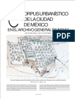 Corpus Urbanístico De La Cuidad De México En El Archivo General De Las Indias 