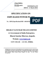 Specification On Smps Based Power Plant