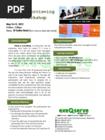 Download Basic Interviewing Skills Workshop - May 14-15 by Wilson Bautista SN253146635 doc pdf