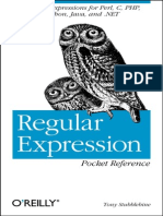 O'Reilly - Regular Expression Pocket Reference