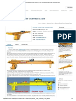 European Double Girder Overhead Crane - European Double Girder Overhead Crane