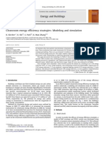 Cleanroom Energy Efficiency Strategies - Modeling and Simulation