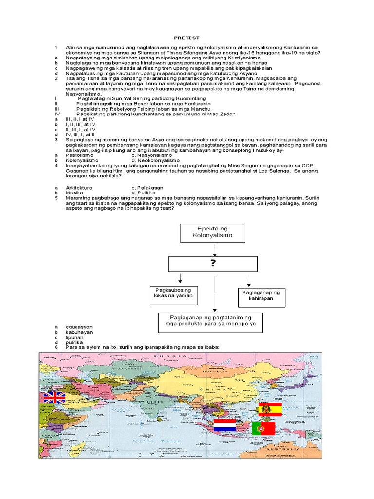 Pre Test 4th | PDF