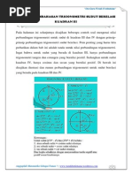 Soal Dan Pembahasan Trigonometri Sudut Berelasi Kuadran III