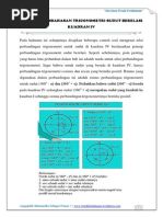 Download Soal Dan Pembahasan Trigonometri Sudut Berelasi Kuadran IV by Wendi Ferdintania SN253155942 doc pdf