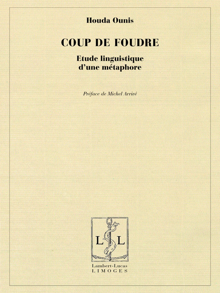 Coup de Foudre Métaphore Définition
