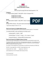 Outdoor Media Math Formulas